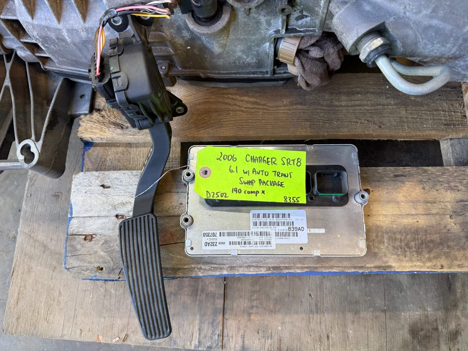 06-10 DODGE CHARGER SRT-8 SRT COMPLETE 6.1 ENGINE TRANSMISSION SWAP - Image 13